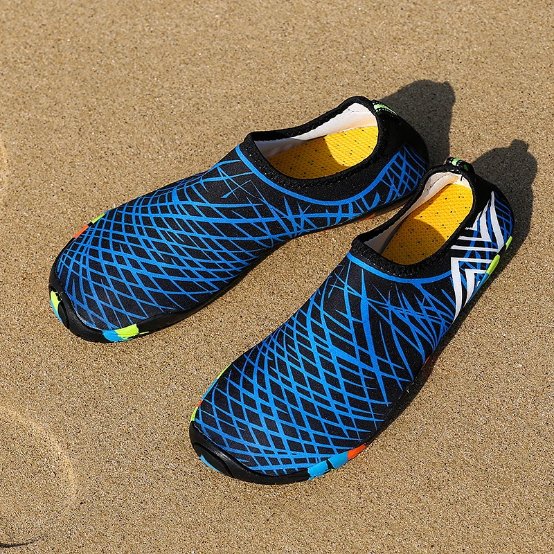 Men Hiking Shoes Beach Sea River Surfing Swimming Water Shoes Nonslip Upstream Barefoot Shoes Wading Quick Dry Slippers Sneakers