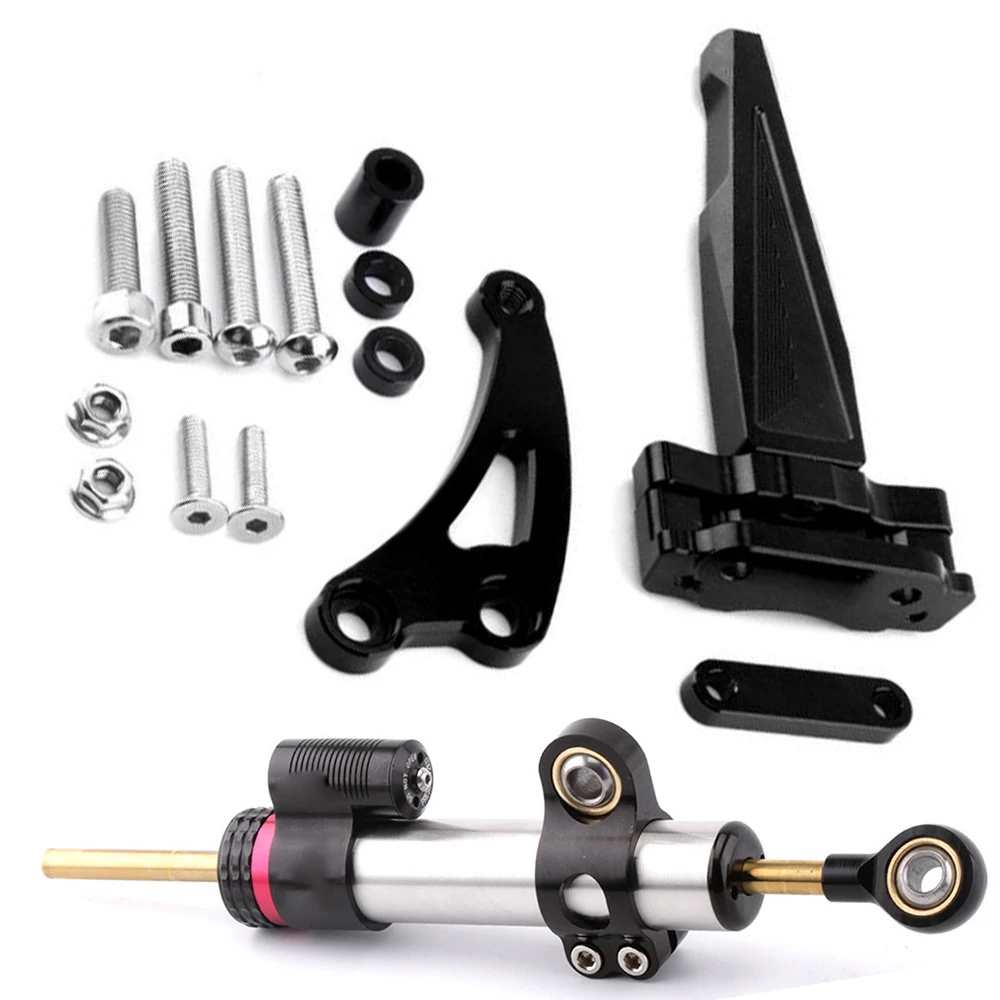 

Motorcycle Steering Stabilize Damper Bracket Kit Mount CNC Motorbike for Honda CB650F CB 650F 2014 2015 2016 2017 2018