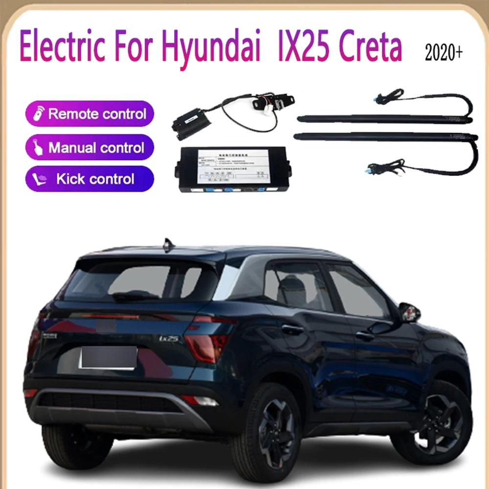 

Автомобильный Электрический подъемный дверной замок, автомобильный подъемный дверной Открыватель для багажника, для Hyundai IX25 Creta 2020 + с функцией дистанционного управления