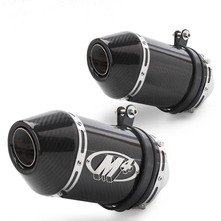 

Universal M4 51mm carbon fiber motorcycle exhaust pipe