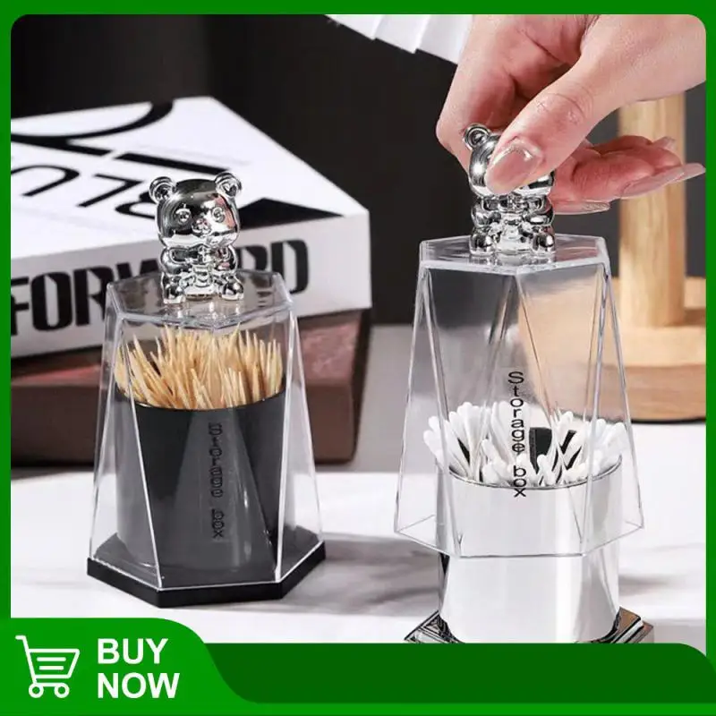 

Одноразовая коробка для зубочисток, многофункциональная емкость для хранения ватных палочек, гаджеты для хранения, легко чистить и пыленеп...