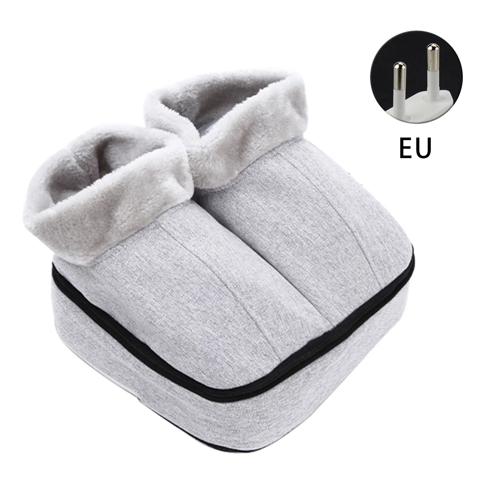 

2 In 1 Winter Gift Washable Detachable Thermal Bedroom Electric Heated Relaxing Cozy Feet With Massage Foot Warmer Home Office