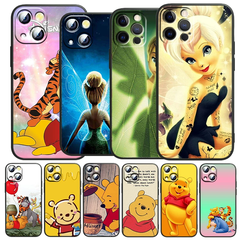 

Disney Cartoon Animation Pooh Bear For Apple iPhone 13 12 11 Mini XS XR X Pro MAX 8 7 Plus Soft Phone Case