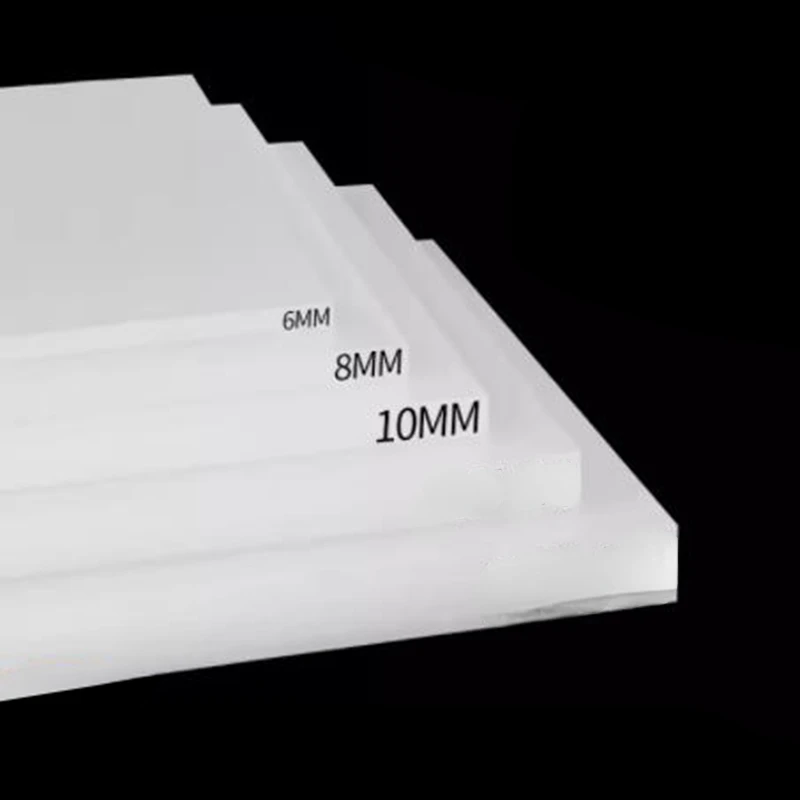 Белая нейлоновая пластина Pa66 1/2/4 шт. изоляционная резиновая Mc можно изготовить на