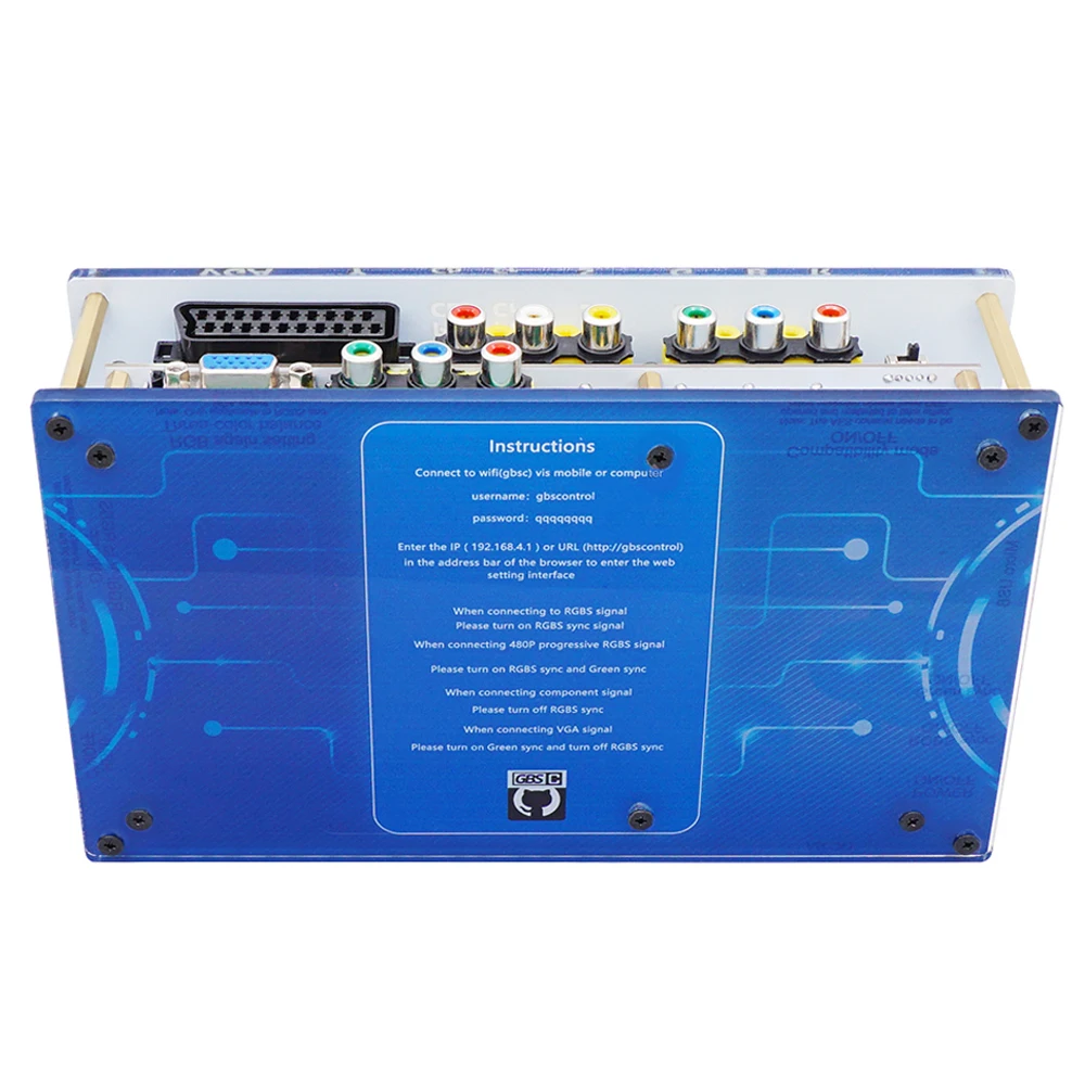 Tanie GBSC Konwerter Vido Sterowanie GBS RGBS Scart YpBpr Komponent VGA Sygnał Do VGA HDMI Upscalers Dla Retro Konsola Do Gier Ceny GBSC Konwerter Vido Sterowanie GBS RGBS Scart YpBpr Komponent VGA Sygnał Do VGA HDMI Upscalers Dla Retro Konsola Do Gier