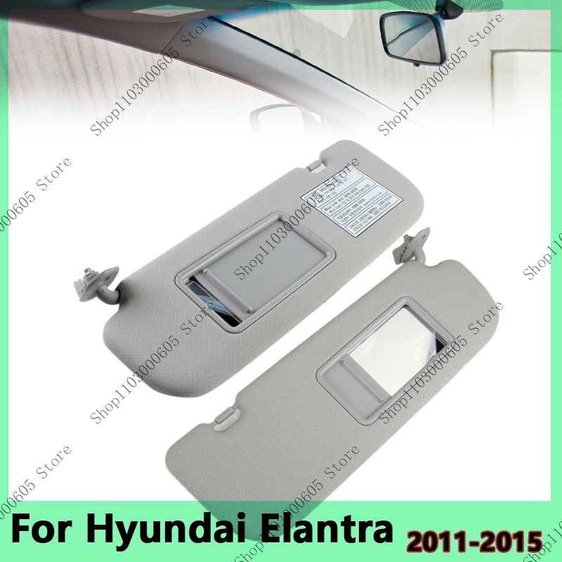 

85210-3X000TX/85220-3X000TX For Hyundai Elantra 2011-2015 Interior Roof Sunvisor Sunshield Sun Visor Sunshade With Makeup Mirror