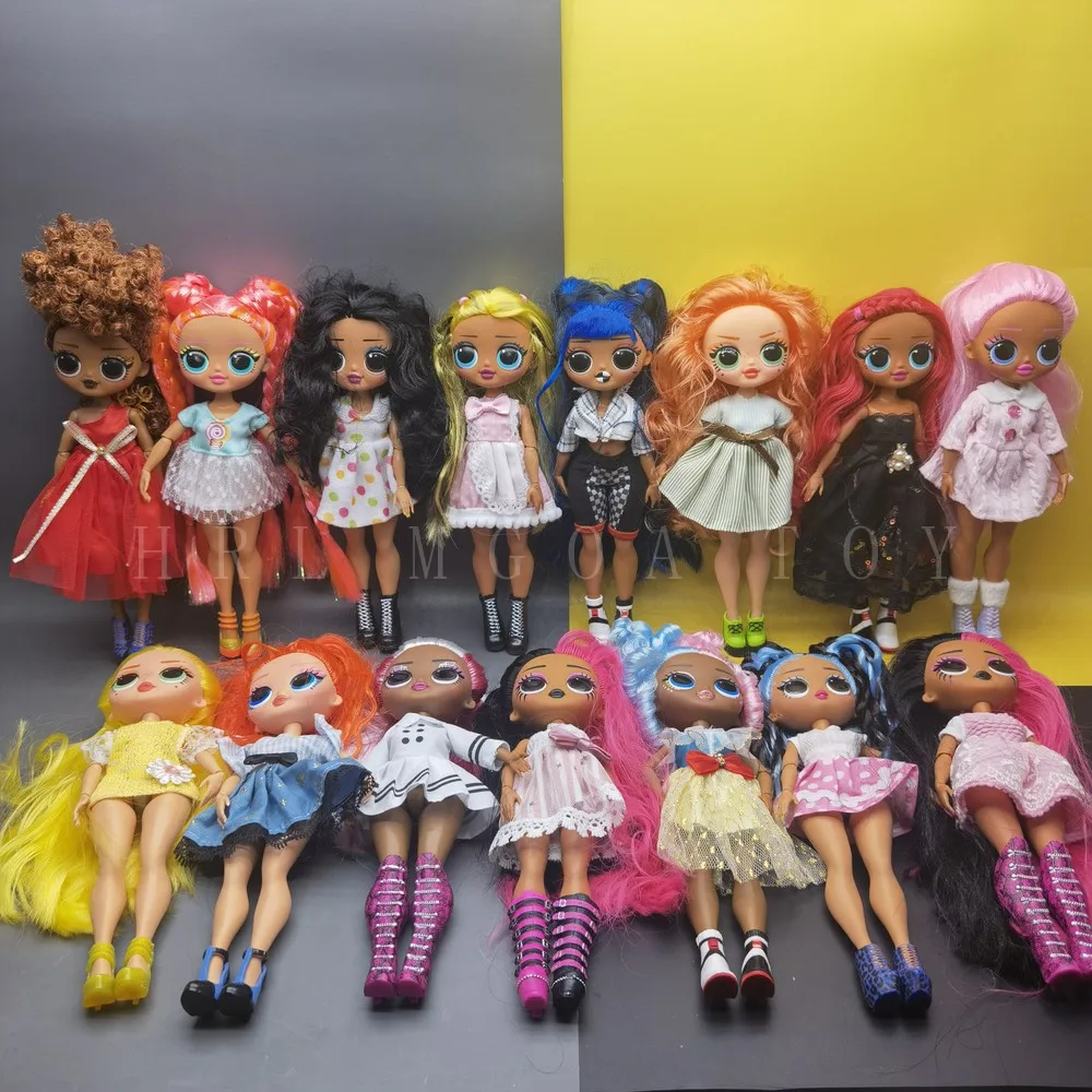 

Original LOL doll Surprise Fashion girl beautiful Long hair girl Big eyes MouthToy doll Best Gift