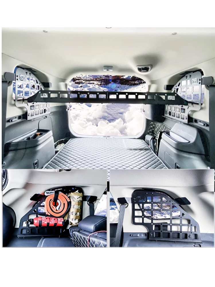 

Модифицированные автомобильные принадлежности Mitsubishi Outlander для 13-22 лет, ящик для хранения в багажнике, подвесная доска на окно, Расширительная стойка для платы molle