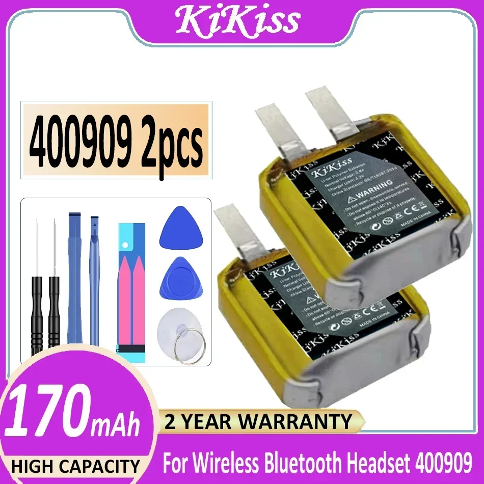 Аккумулятор KiKiss 170 мАч для беспроводной Bluetooth-гарнитуры 501010 501012 400909 401010 401012