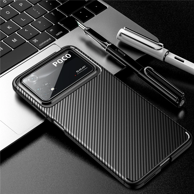 

For Xiaomi Poco M4 Pro Case for Xiaomi Poco M4 Pro 4G 5G Soft Silicone TPU Bumper Smooth Back Phone Cover for Poco M4 Pro NFC 4G