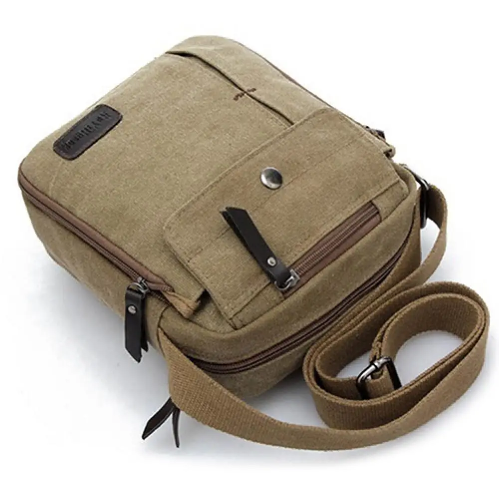 

Bags Man Outdoors Multifunctional Shoulder Causal Sling Bag Rucksack Simple Canvas Crossbody