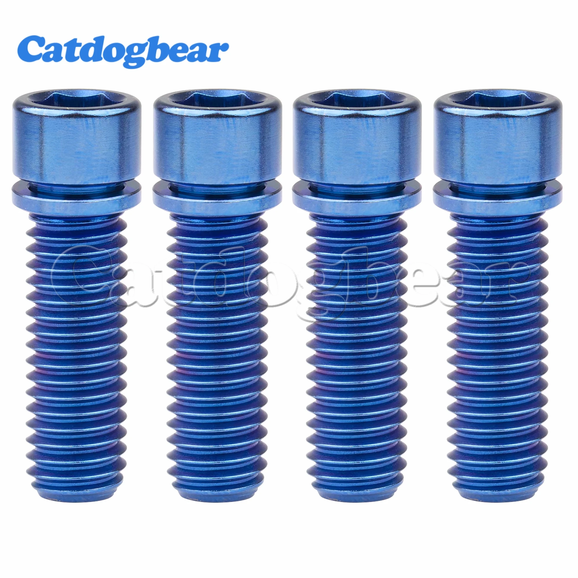 

CATDOGBEAR Титановые болты M7/M8x20 25 мм