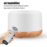 300500ml electric air humidifier essential aroma oil diffuser ultrasonic cool mist maker led light purifier for home diffuser