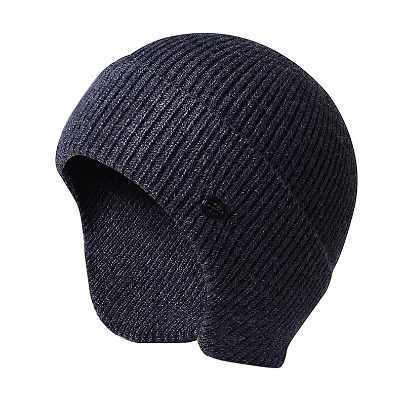 

Winter Hats For Women Men Warm Knitted Hat Female Windproof Skullies Beanies Male Outdoor Thermal Earflap Snow Cap Bonnet