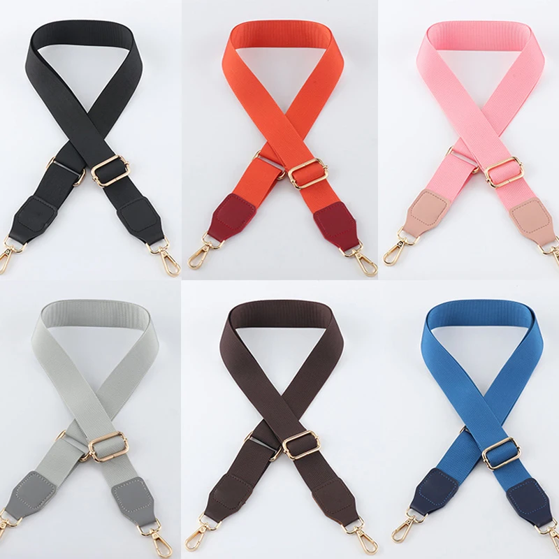 

Bag Strap for Cross Body Women Shoulder Handbags Hand Messenger Belt Solid Color Adjustable Wide Strap Bag Parts Accessories