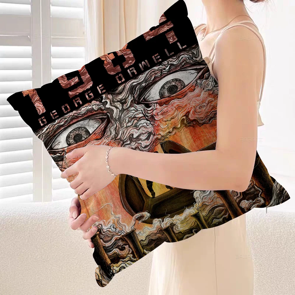 Наволочка Джорджа Оруэлла 1984 наволочка для гостиной дивана домашний декор по