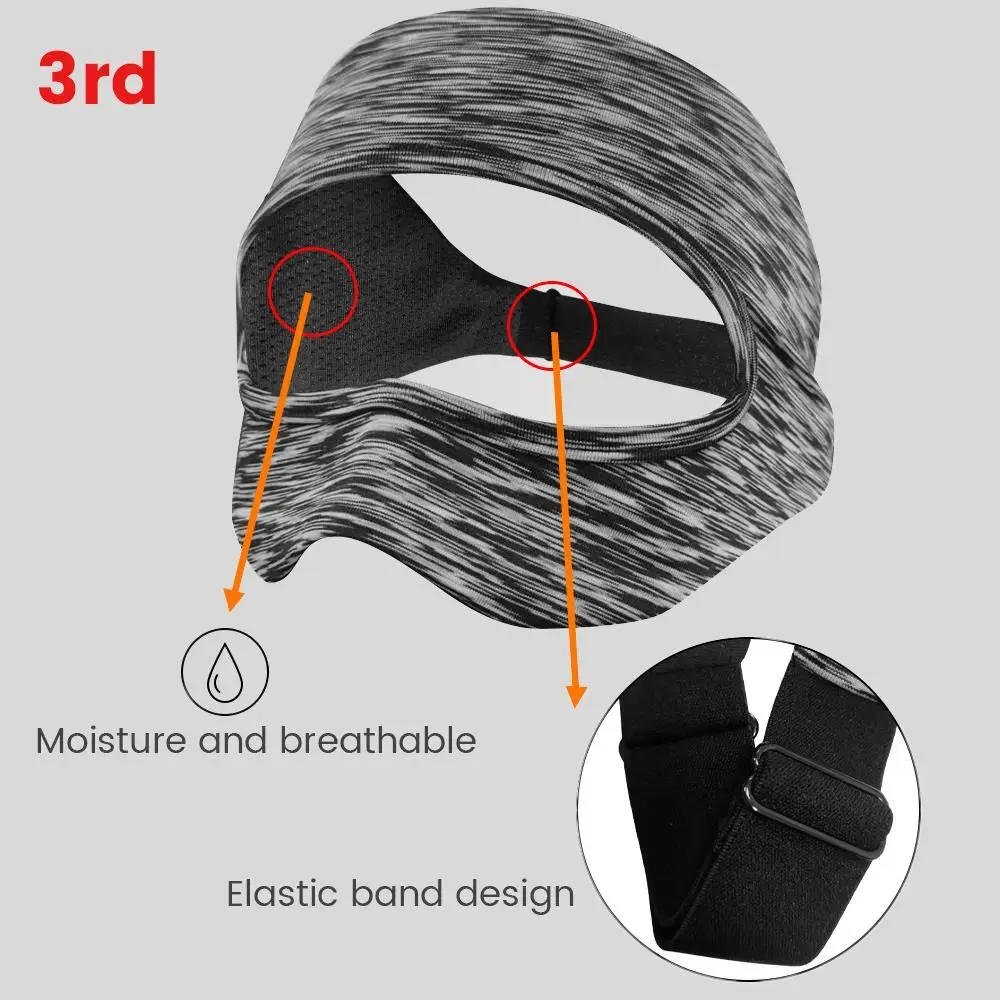 

Buckle Adjustable Virtual Reality Eye Mask Workouts VR Accessories For Oculus Quest 2 1 Eye Mask Universal