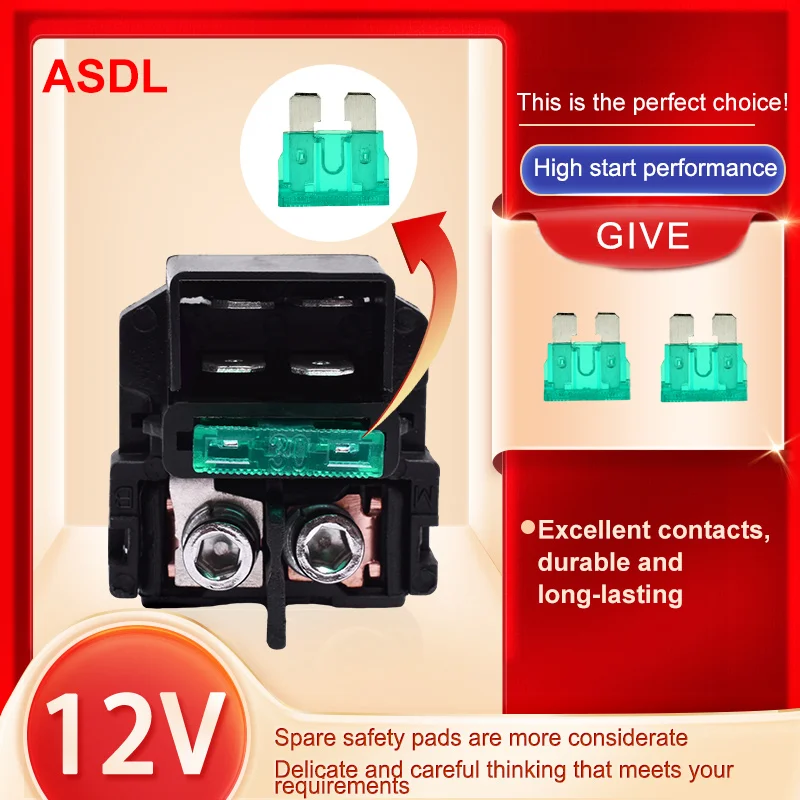 Электрический стартер для мотоцикла соленоидное реле HONDA SLR650 NT650 XL650 FX650 NC700X XRV750