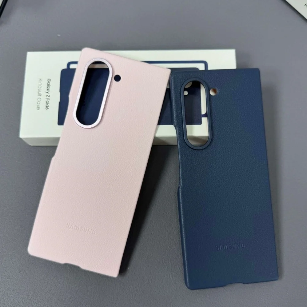 Фото Samsung Galaxy Z Fold 6fold6 5G Высококачественный экологически чистый чехол для телефона Роскошный деловой чехол для Fold 6 Защитный чехол с коробкой №3