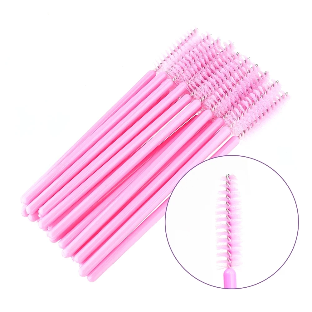 25 шт. ресниц и бровей аппликатор Одноразовые Тушь для Щётка Макияж Бесплатная