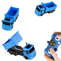 rc truck rc dump truck engineering vehicle plastic and large capacity battery outdoor beach toys boys children gifts
