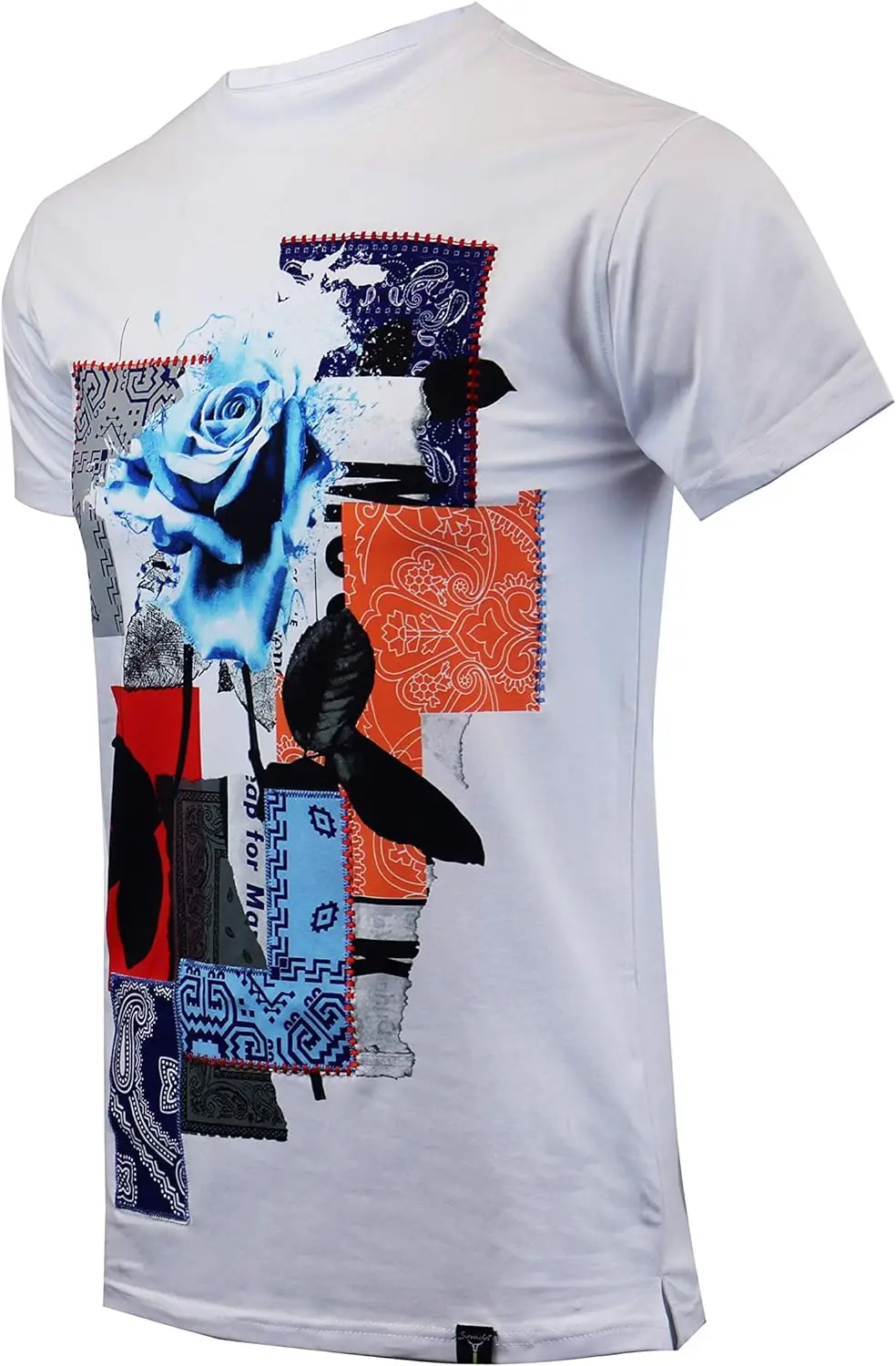 Мужские хипстерские футболки Screenshotbrand в стиле хип-хоп уличная мода NYC удлиненная