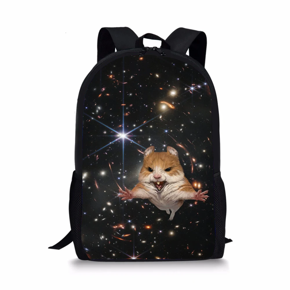 First Light Stellar Picture Print Backpack Portable Casual Outdoor Travel Children's Knapsack Durable Large Capacity School Bags