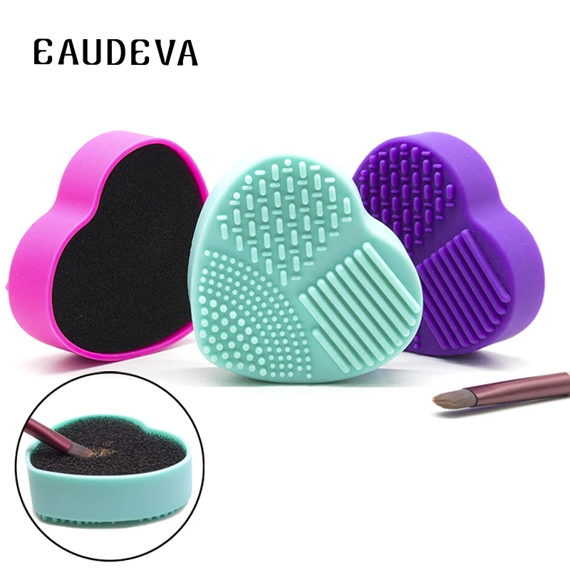 

Силиконовый коврик для очистки кистей Cosmetic мытье кистей для макияжа гелевый чистящий коврик для основы макияжа