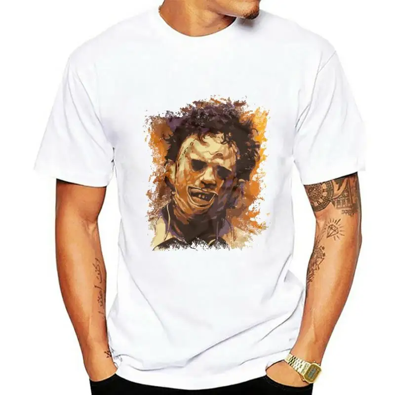 

Leatherface T-Shirt distressed Texas Chainsaw Massacre retro shirt Halloween!