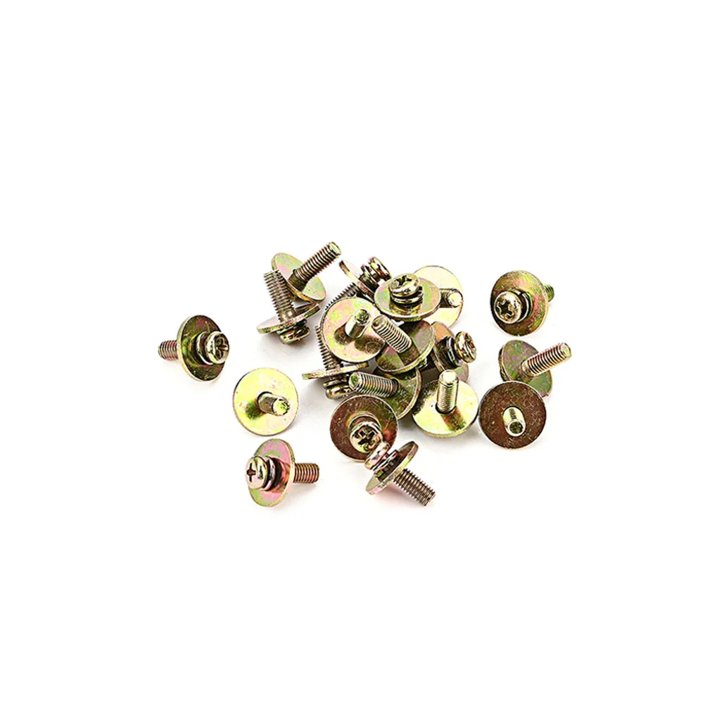 20 шт. винт малый наконечник когти крючки винты для лову барабанщика запасные