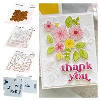 blooming vines hot foil stamp stencil dies craft embossing make paper greeting card making template diy handmade 2022 new