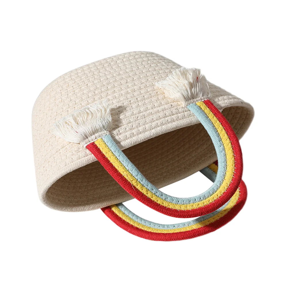 

Woven Tote Woven Beach Rainbow Purse Macrame Crossbody Macrame Bucket Macrame Shopping