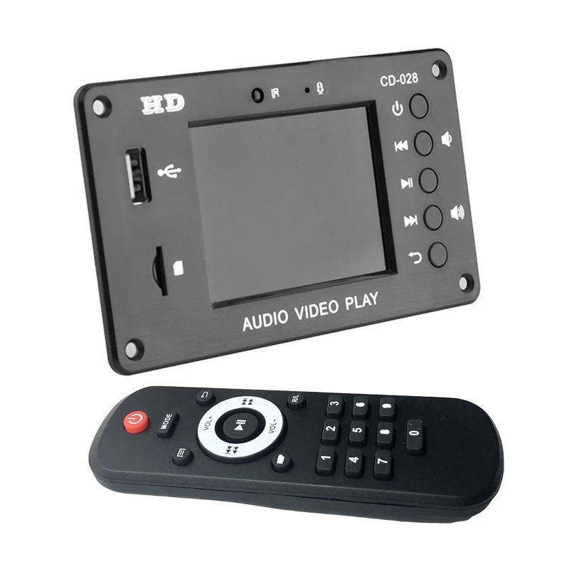 

MP4 MP5 Video Decoder Board Multimedia Playback 2.8" LCD Screen Receiver