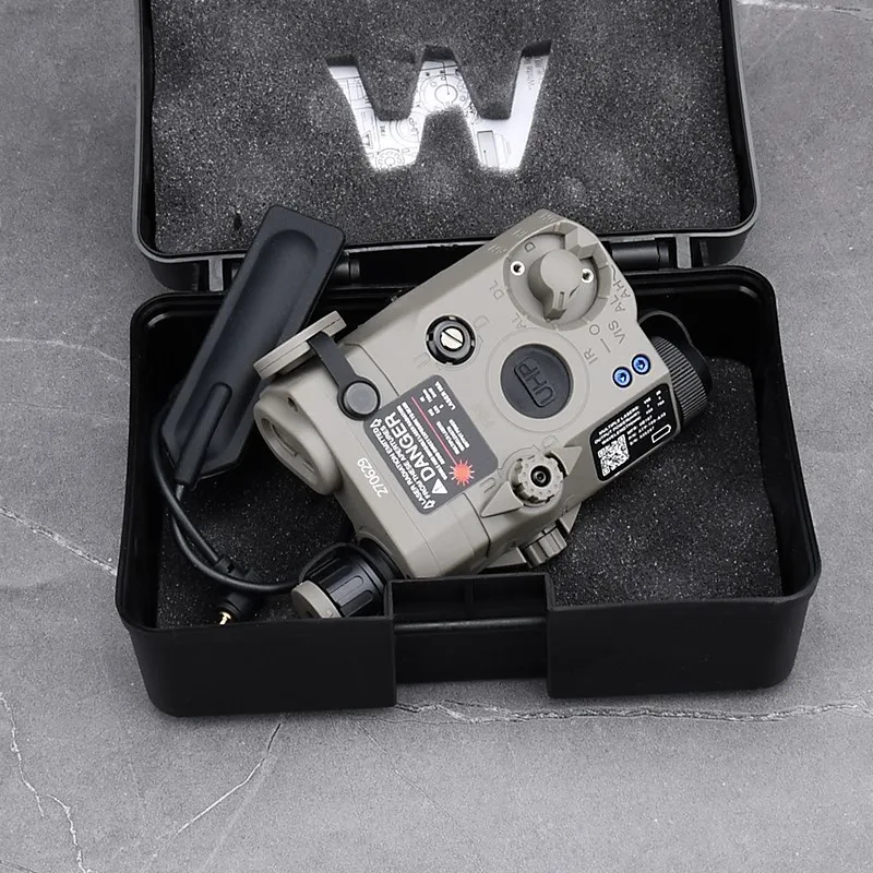 Тактический страйкбол UHP PEQ-15 PEQ15 Лазерное прицеление LA5C Красная точка Зеленый