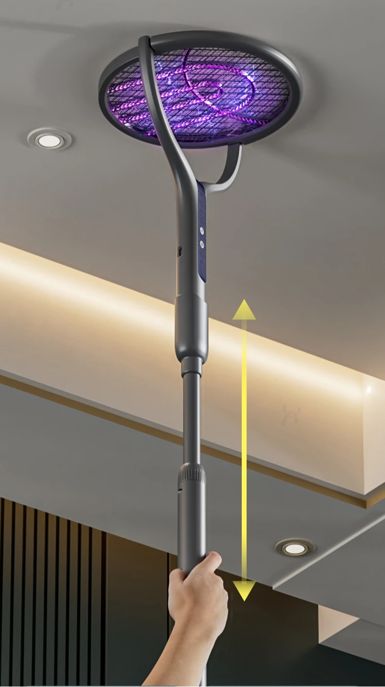 

Электрическая ракетка от комаров GeckoMan 5 в 1