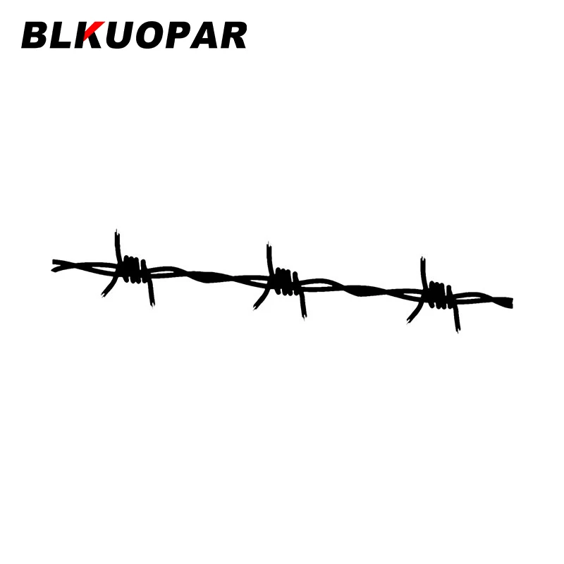 

Забавная наклейка с колючей проволокой BLKUOPAR, оригинальная наклейка, водонепроницаемая, устойчивая к царапинам графическая Автомобильная э...