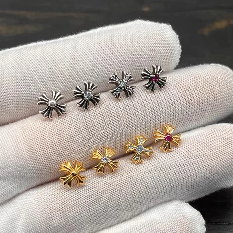 серьги Chrome Hearts Модные массивные серьга с для женщин женская свадебная