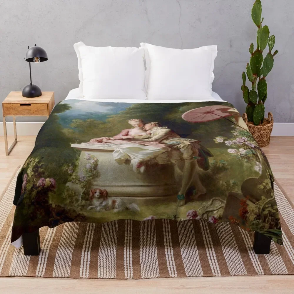 The прогресса of Love: Love Letters Jean Honoré Fragonard плед одеяло многоцелевые одеяла