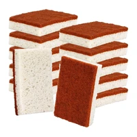 scrub sponge 12 pack palm fiber sponge durable no smell dishwashing kitchen scrubbercleaning sponges for dishes