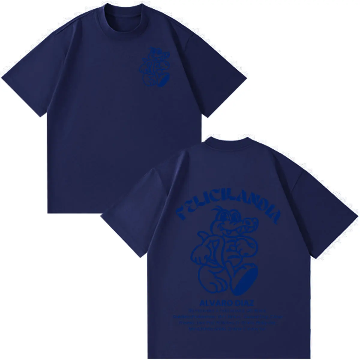 Фото Футболка Alvaro Diaz Omakase Album 2026 Tour Merch, модная футболка в стиле хип-хоп для мужчин и женщин, свободные повседневные хлопковые футболки с короткими рукавами №5