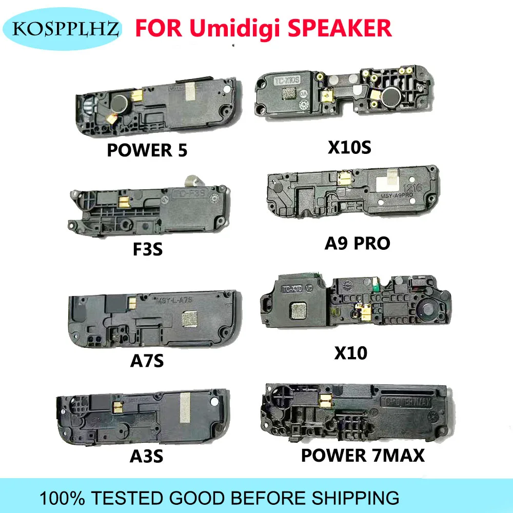 

Original Loudspeaker Repair Accessories Parts For Umidigi A3S A7S F3S X10 X10S POWER 5 A9 PRO Power 7 Max Loud Speaker