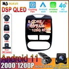 1280*720P DSP IPS Android 11 Авто для Renault Clio 4 ZOE 2012 2013 2014 2015 видео GPS навигация Автомобильный плеер радио мультимедиа