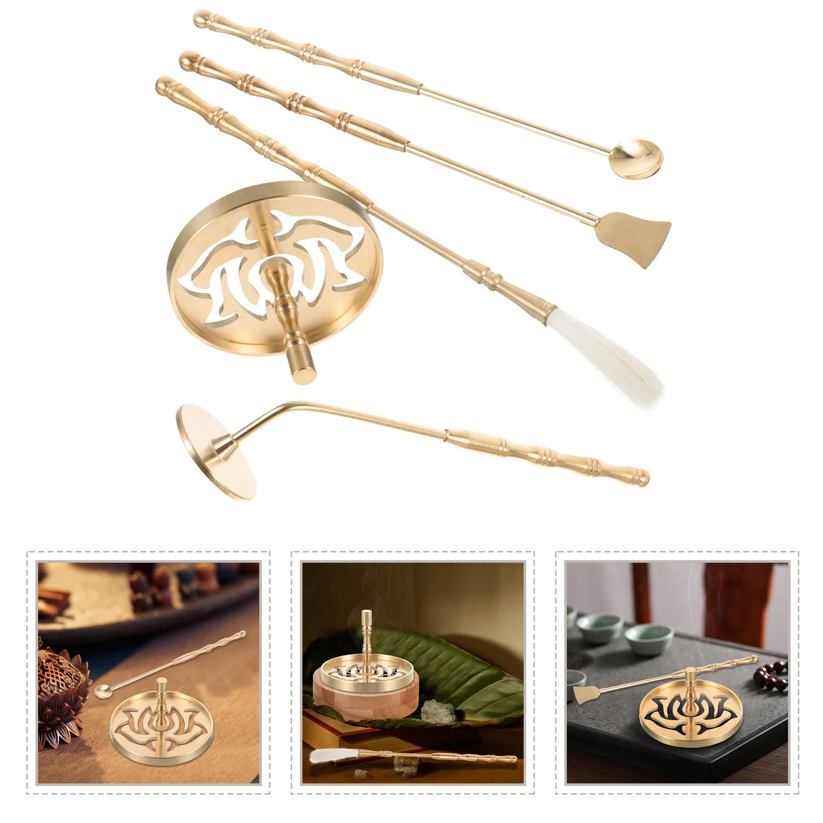 

Tool Ceremony Kit Cone Mold Tools Holder Making Supplies Burner Model Powder