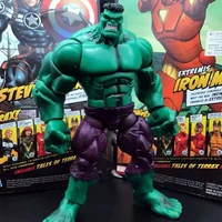 green hulk marvel legends avengers anime figurine movable joints action figure toys pvc model for kids adult gifts