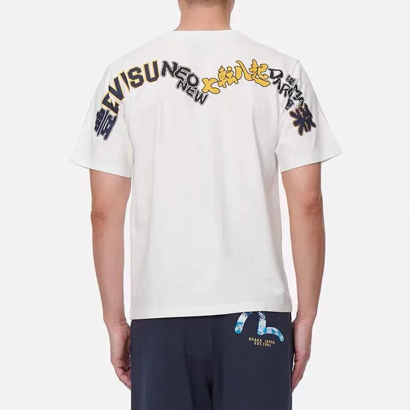 

Summer New Fashion Short Sleeve Printing Pattern Loose Couple Short Sleeve High Quality Daily Wear Casual and Versatile