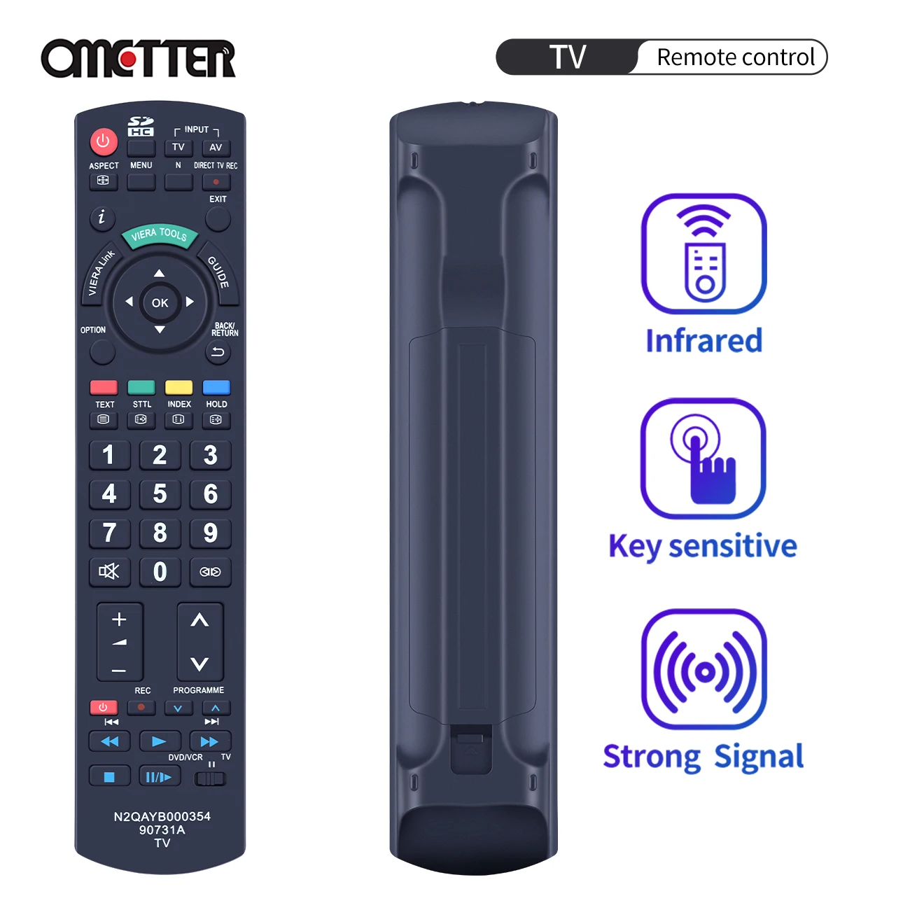Пульт дистанционного управления N2QAYB000354 90731A для Panasonic LCD HDTV TV