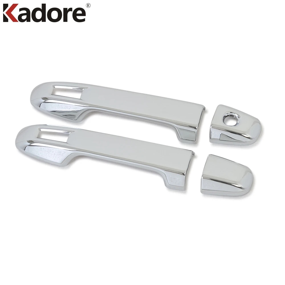 Накладка на переднюю дверную ручку для Toyota C-HR CHR 2016 2017 2018 2019 2020 2021 карбоновые