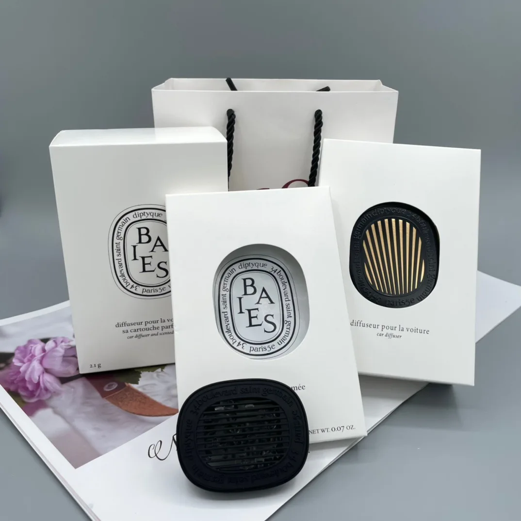 

High Quality Car Perfume Fragrance Diffuser With Baies 34 Figuier Roses Fleur D'oranger Insert 4diptyques Original Smell Pendant