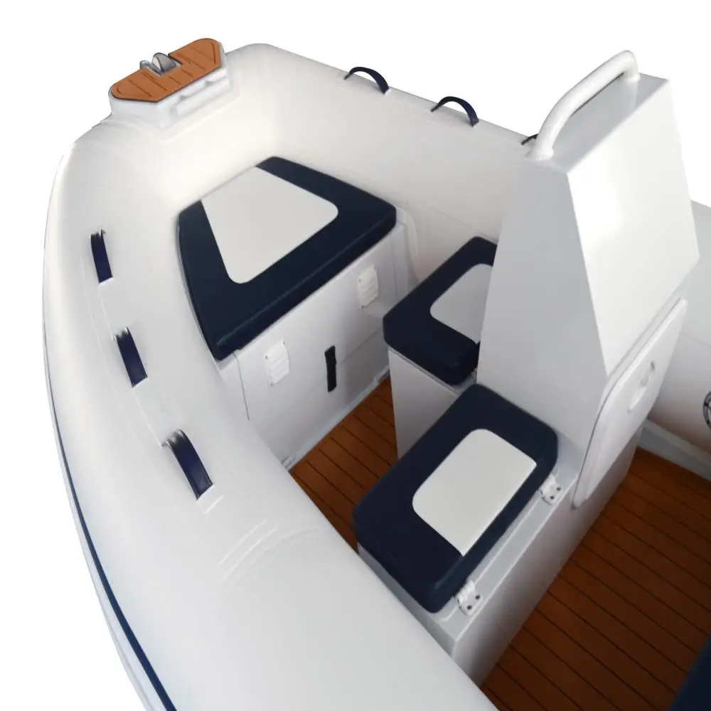 Надувная лодка RIB из алюминия 3м (11 футов) с баллонами из Hypalon и ПВХ, на 5 человек, жесткокорпусная, для гребли, яхт, моторного спорта (art.: 3920d9bbe90d5) - 3920d9bbe90d5