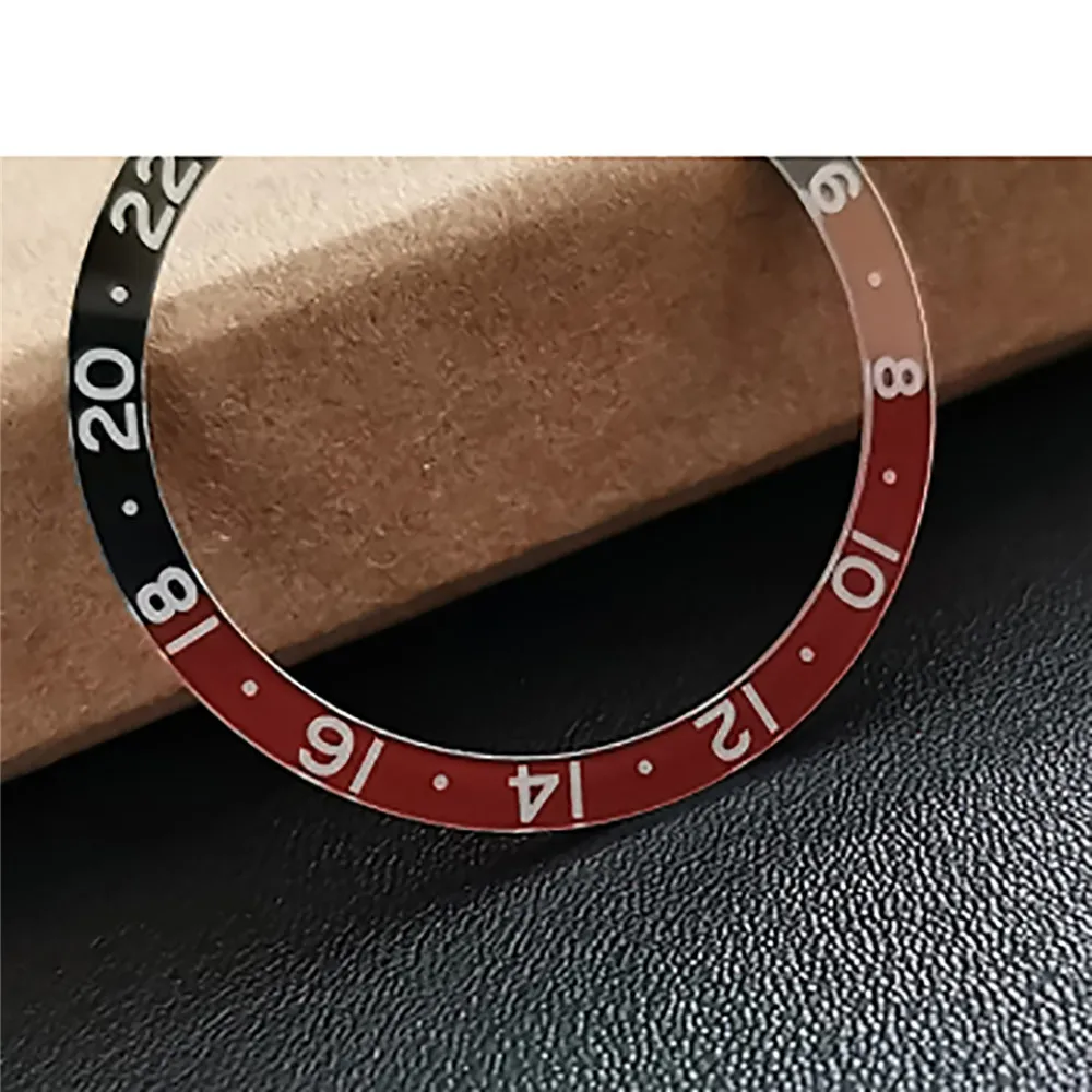 38mm*31.5mm Sapphire Glass Bezel Insert Fit for SKX007 SKX009 SRPD Watch Case Men Watch Parts High Quality Watch Bezels
